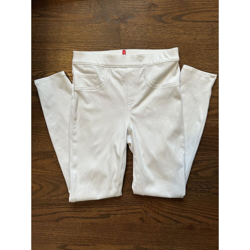 White Spanx Jeggings Size Small